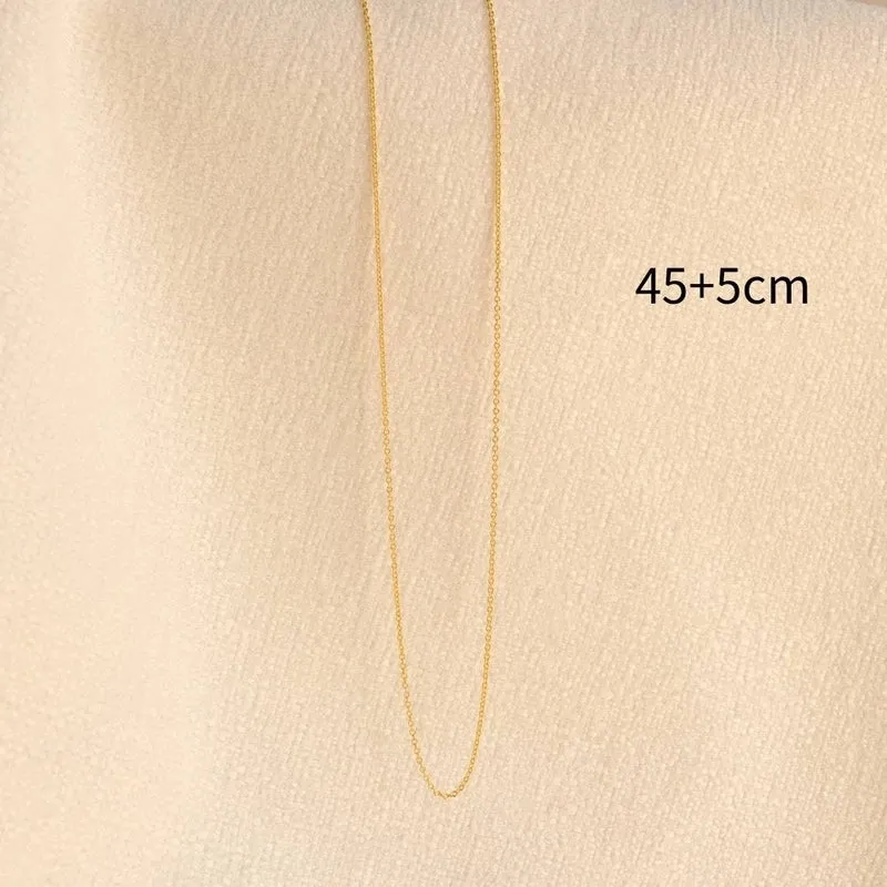 1 Piece 13 * 20mm 17*22.5mm 9.5*17.5mm 304 Stainless Steel Glass Pearl Gold Plated Geometric Flower Polished Pendant Chain