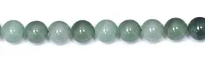 8mm Aventurine Round with 2.5mm Hole (aprox 26)