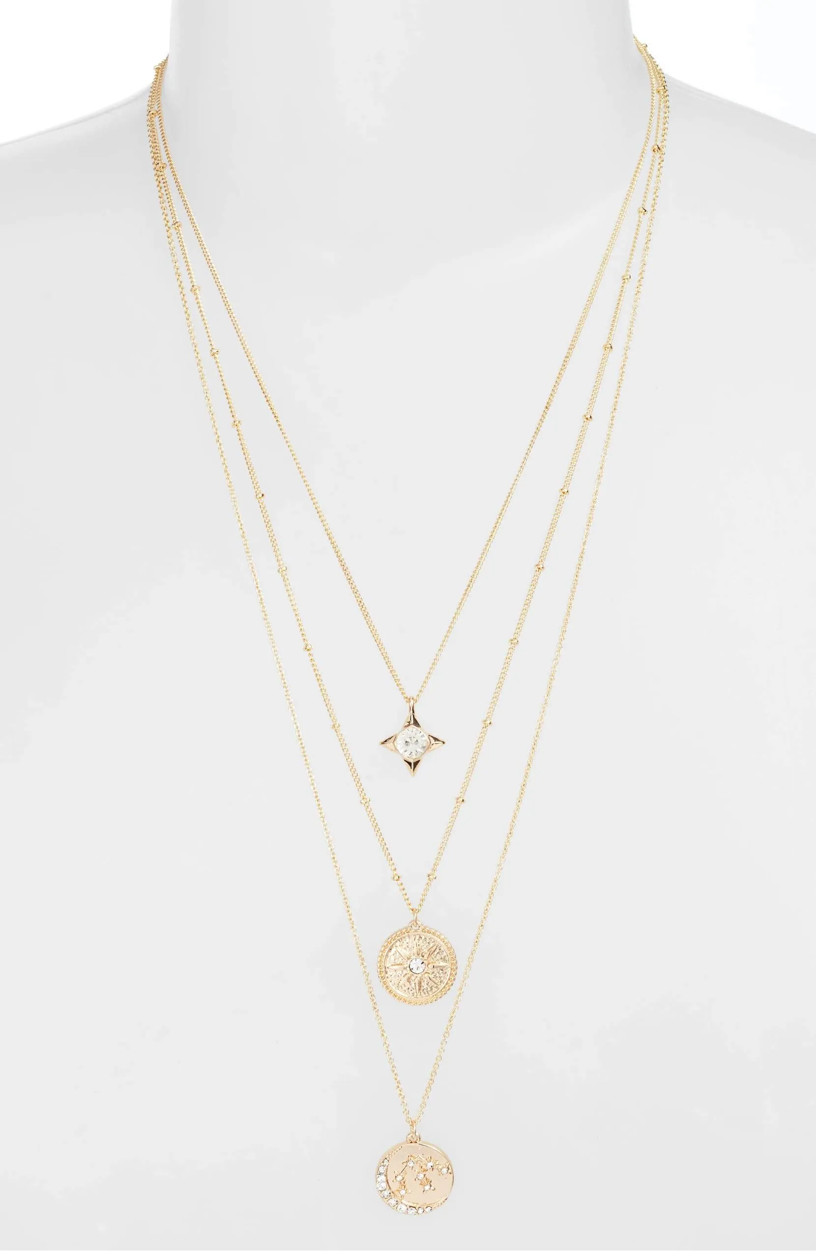 Astrological Charm Necklace - Aquarius