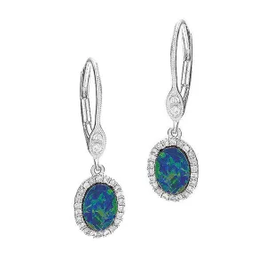 Australian Opal Earrings