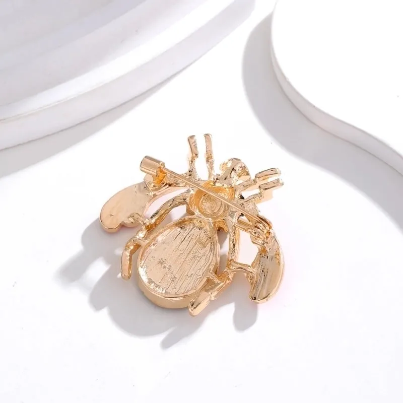 Cartoon Style Animal Fruit Bee Alloy Unisex Corsage Brooches Collar Pin