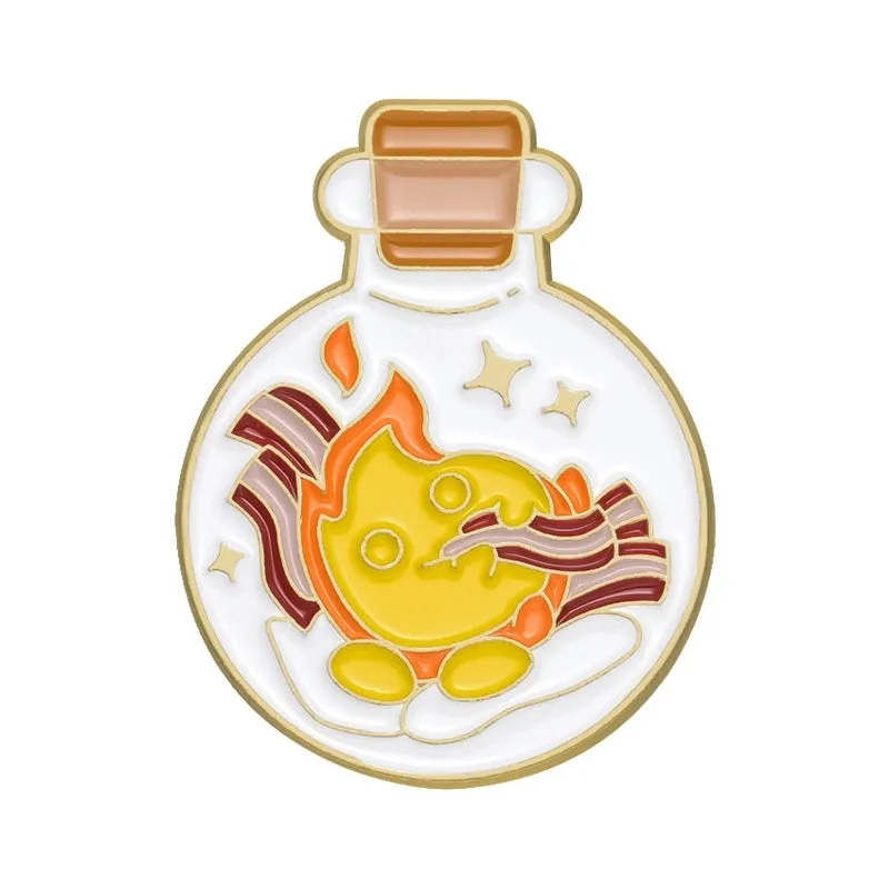 Cartoon Style Cowboy Style Animal Bottle Alloy Stoving Varnish Unisex Brooches