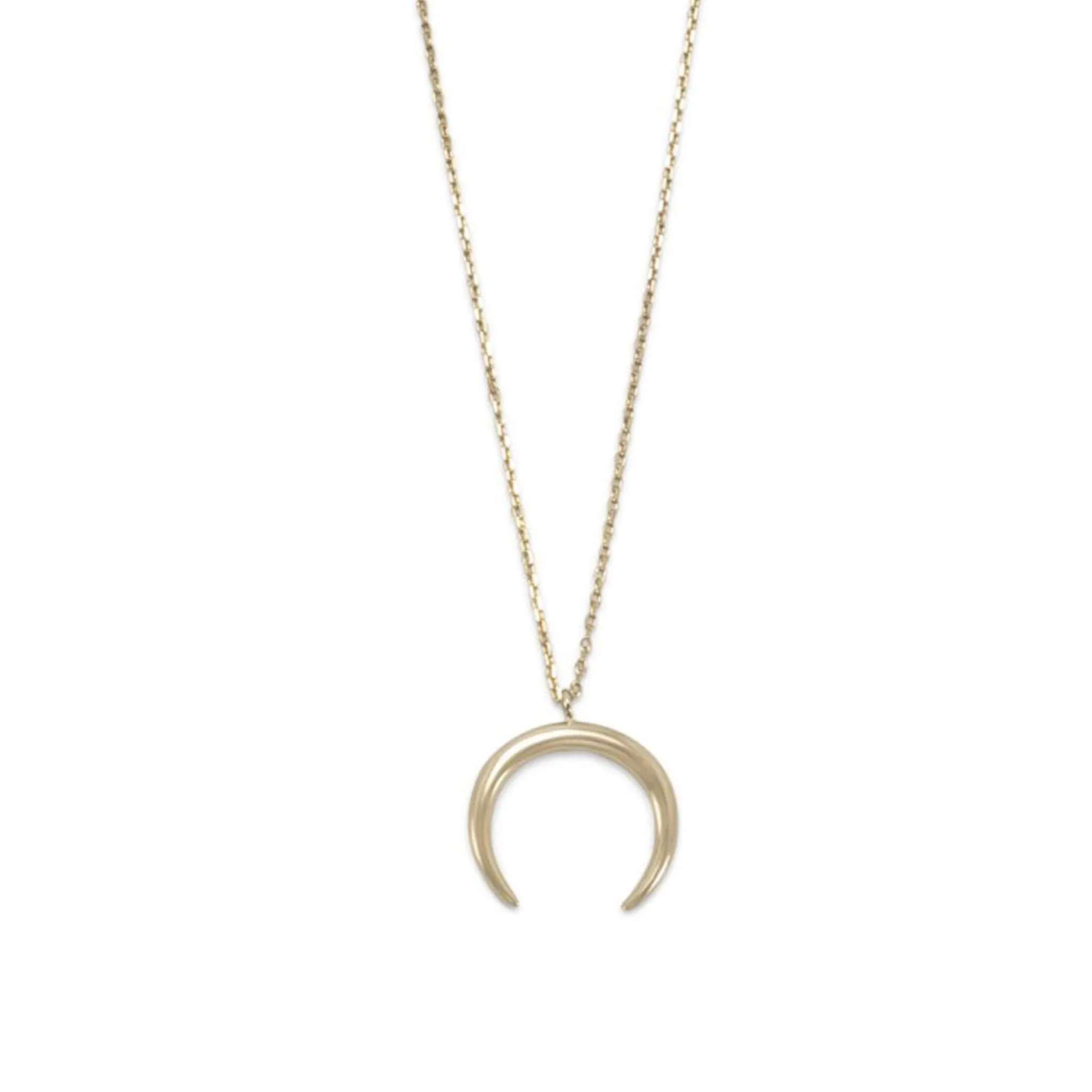 Cassie Gold Crescent Moon Necklace