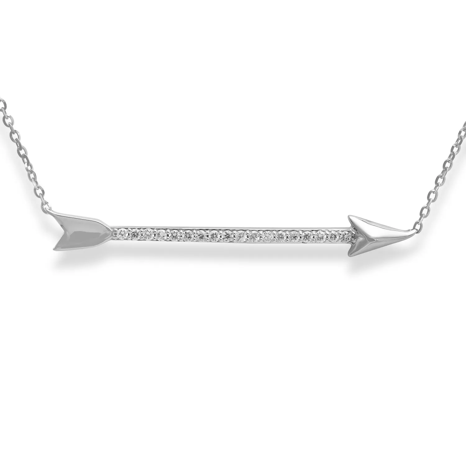 Diamond Arrow Necklace