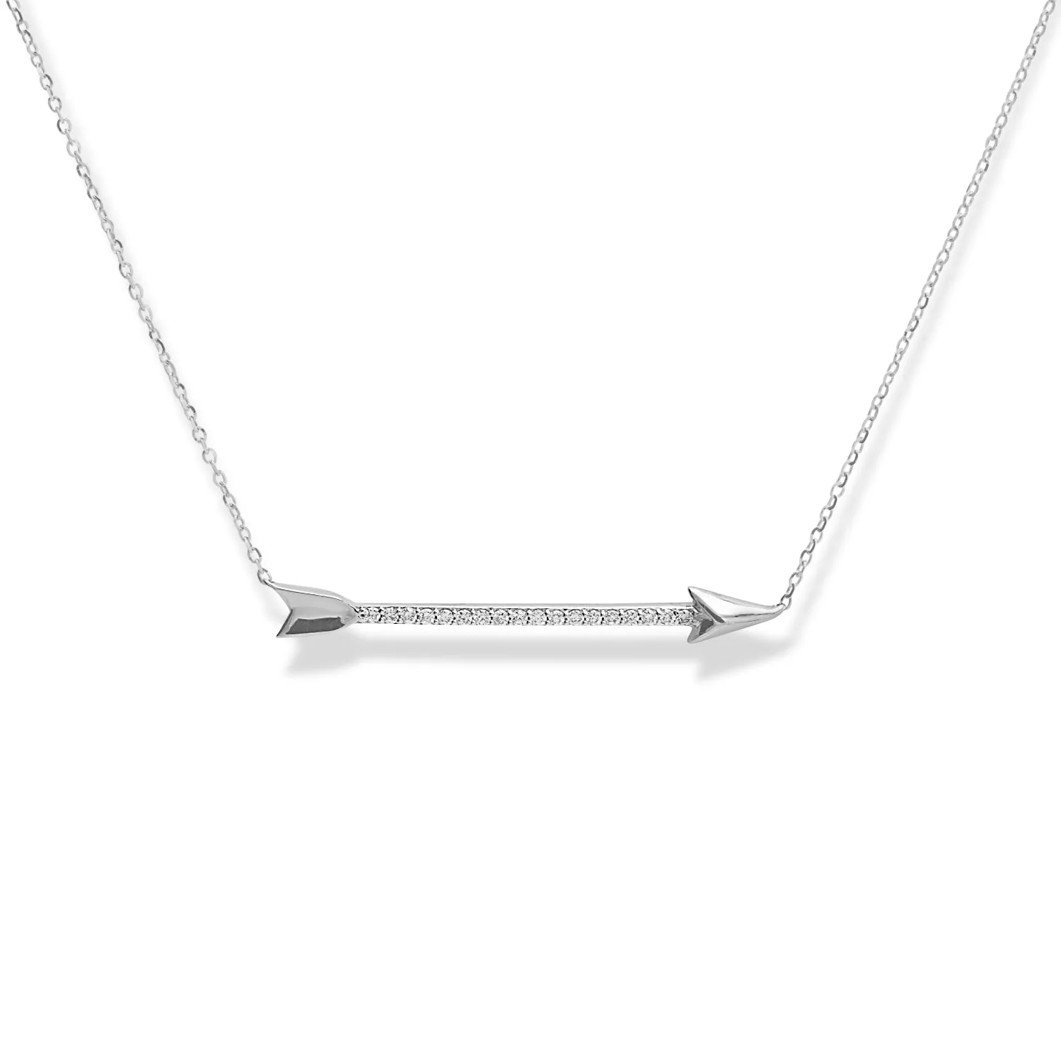 Diamond Arrow Necklace