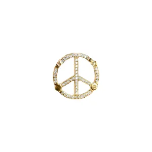 Diamond Peace Sign Connector