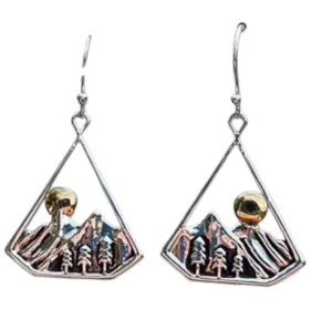 Earrings - Mountains 4