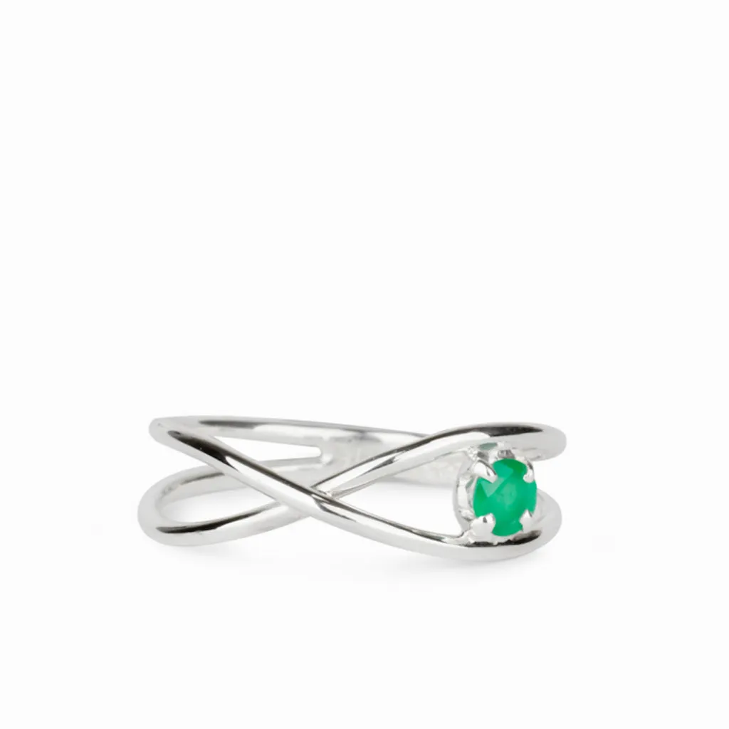 Emerald Birthstone Ring