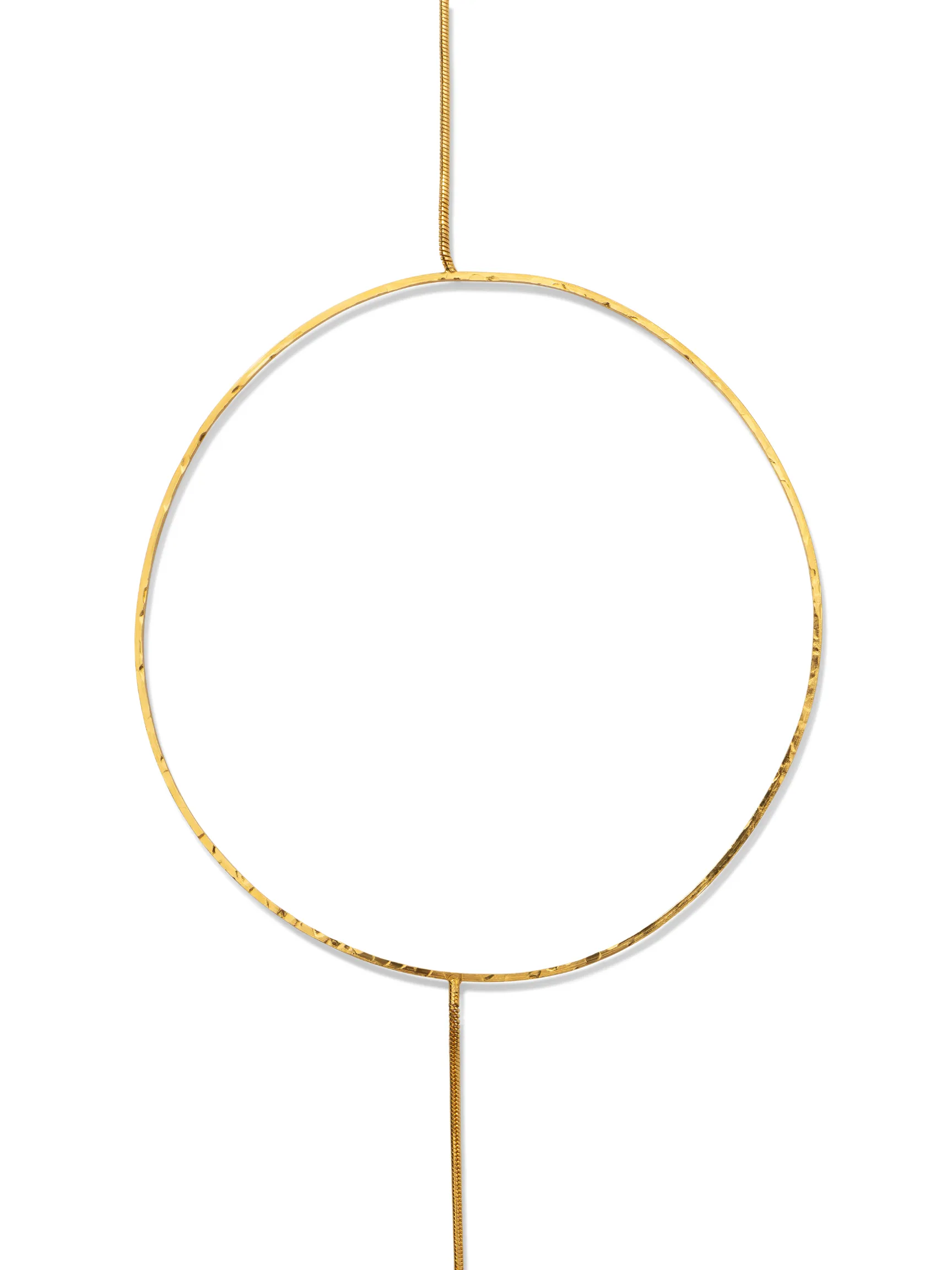 Gold Halo Necklace