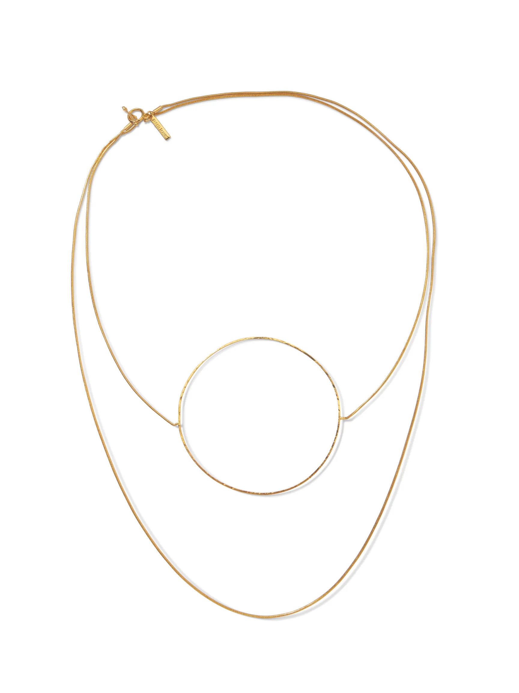 Gold Halo Necklace