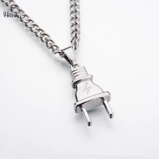 Hot Sale Hip Hop Baseball Bat Gun Necklace&Pendant  GOLD Silver Weed Leaf Hiphop Long Chains Necklaces Men Women Jewelry