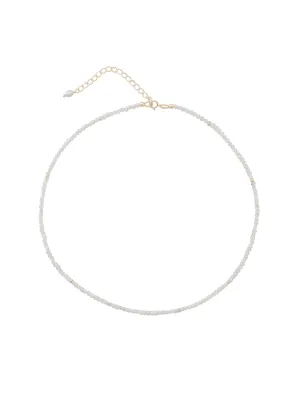 Ines Necklace - White