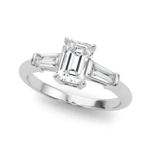 Ladies Side-Stone Engagement Ring 85336