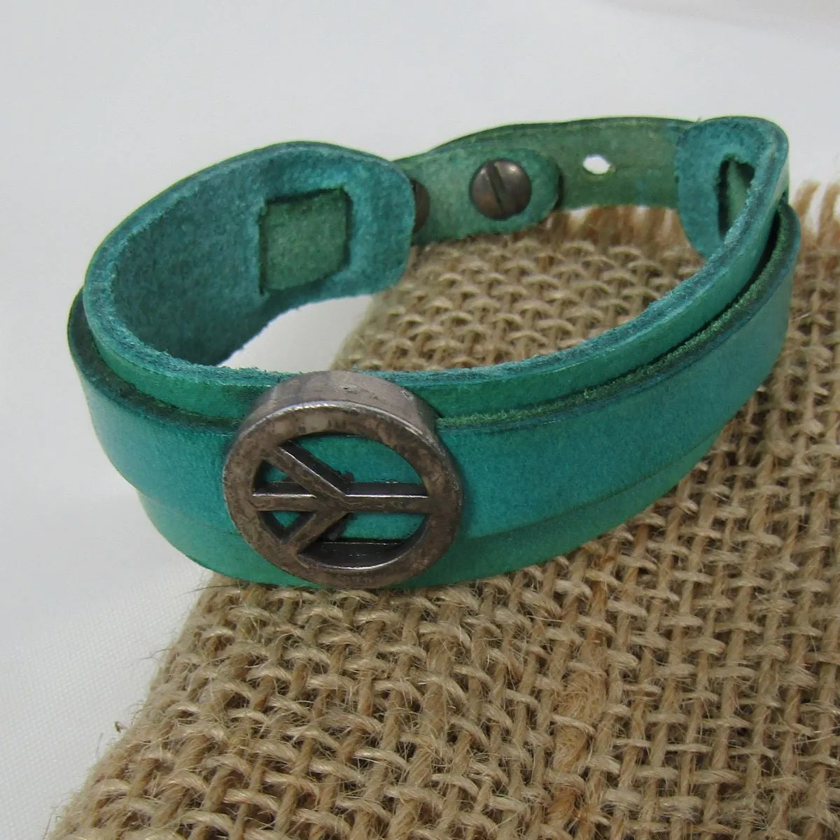 Leather Cuff Bracelet Choose Your Color