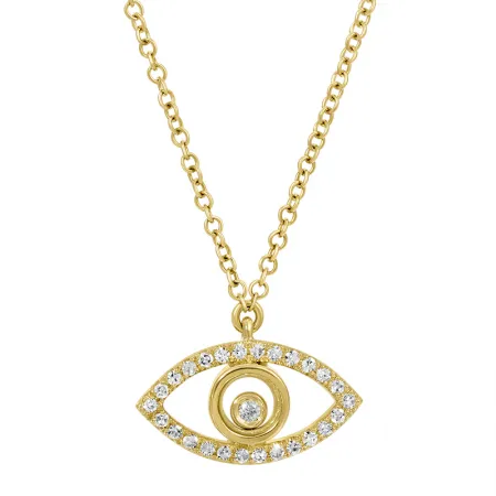 LYLA EVIL EYE NECKLACE