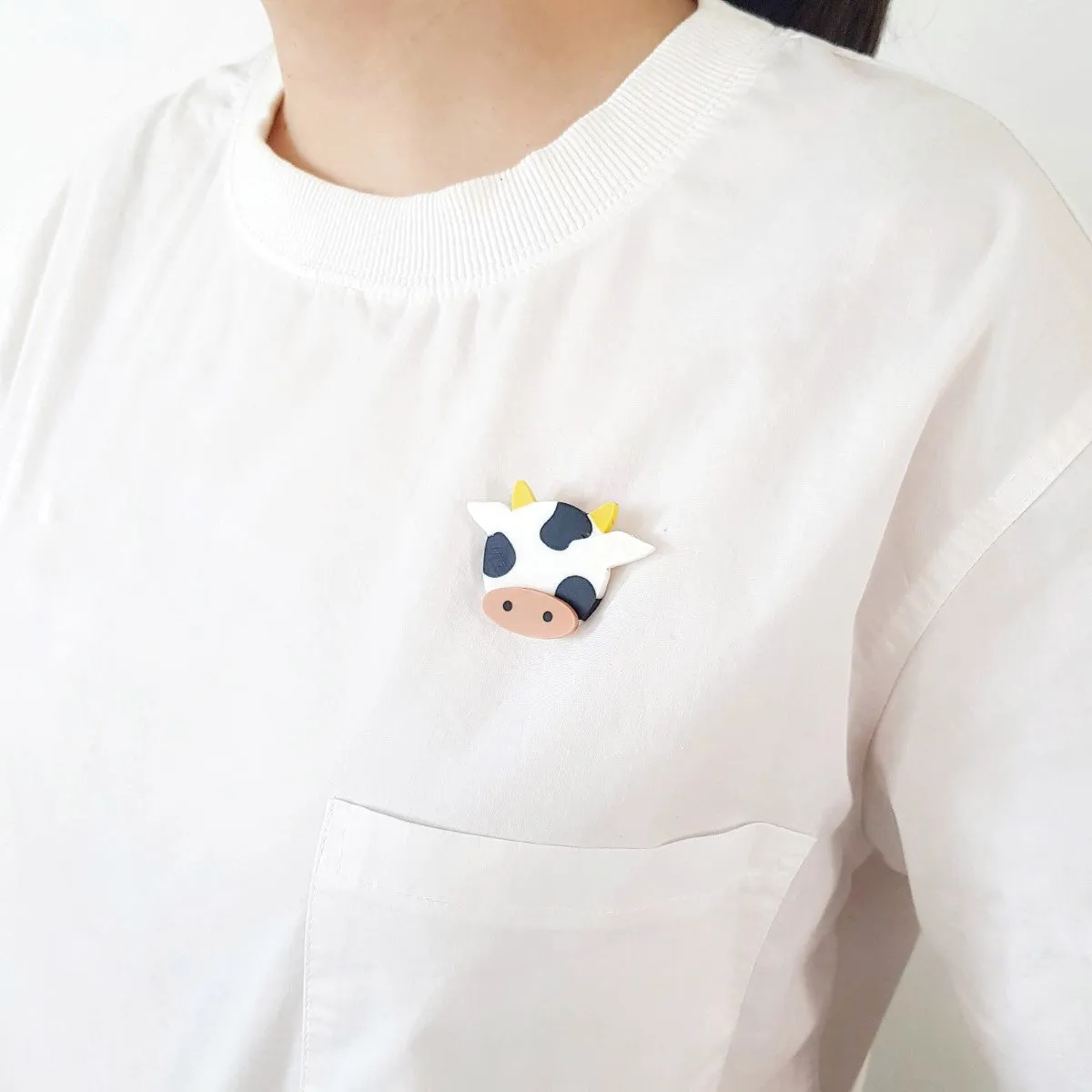 MooMoo Brooch