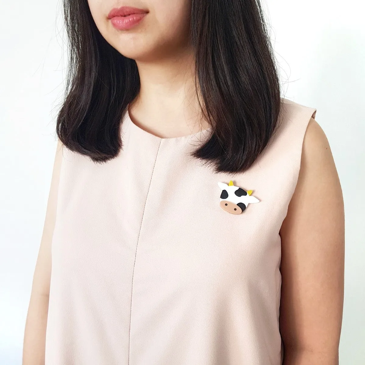 MooMoo Brooch