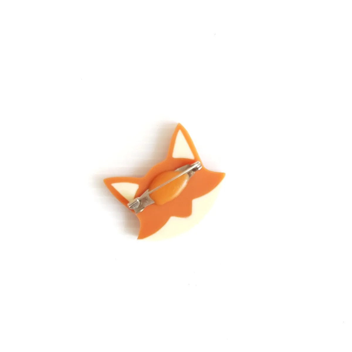 Mr Fox Brooch