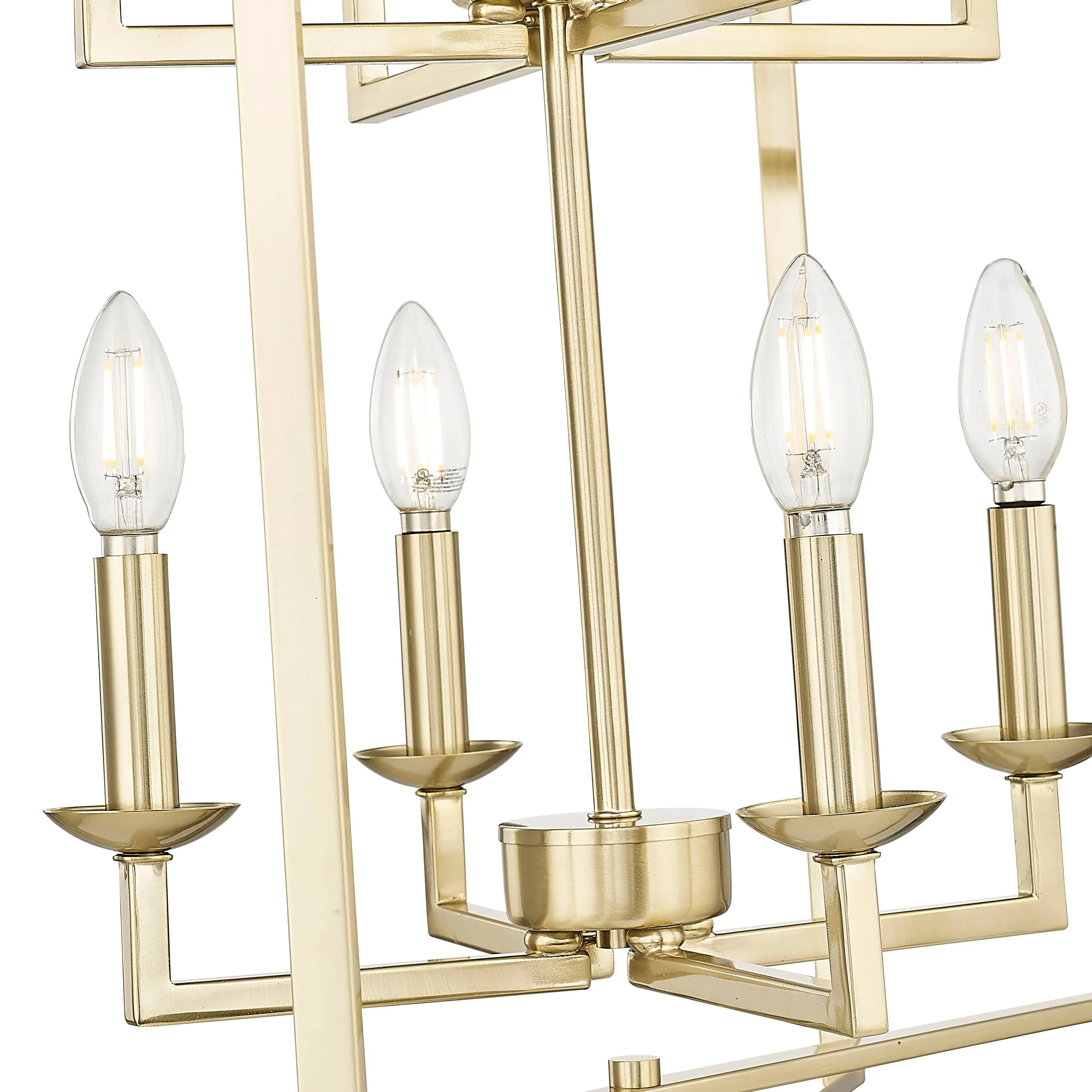 Nellis Pendant - Modern Gold - 24in. Diameter - E26 Medium Base