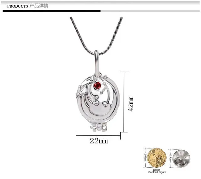 New The Vampire Diaries Necklace Elena Gilbert Vintage Vervain Verbena Pendant Photo Locket Jewelry For Men And Women