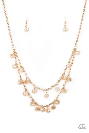 Paparazzi Necklace ~ Super Supernova - Gold