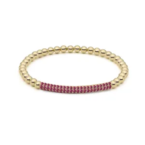 Raise the Bar | Ruby Charm Bracelet