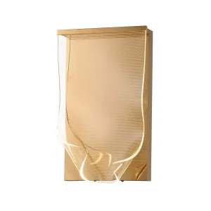 Rinkle LED Wall Sconce in French Gold