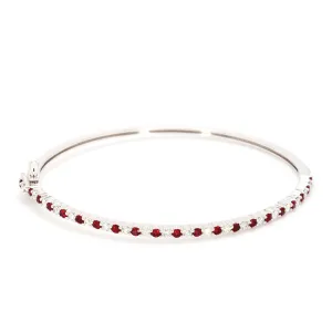 Ruby and Diamond Bangle