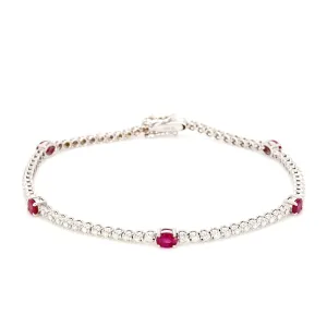 Ruby and Diamond Bracelet