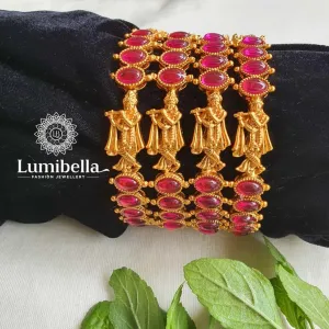 Ruby Krishna Bangles 2*6