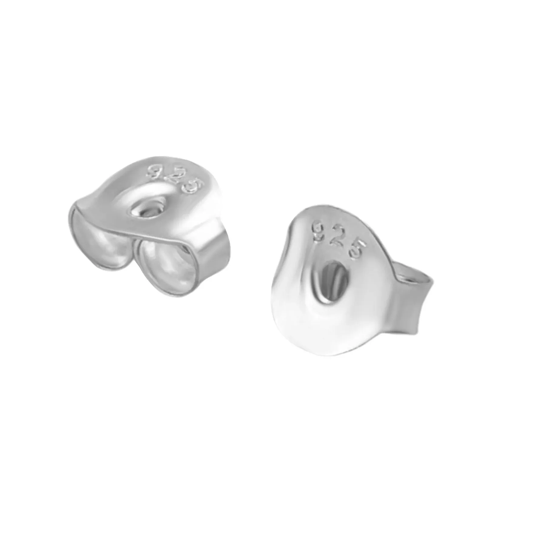 Silver Football Boot Ear Stud - Stylish Athletic Earrings for Sports Fans