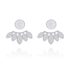 SILVIA SILVER EXTENSION EARRINGS FILIGREE