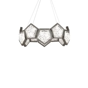 Starlight Starbright 26 in. LED Pendant Light Antique Nickel Finish