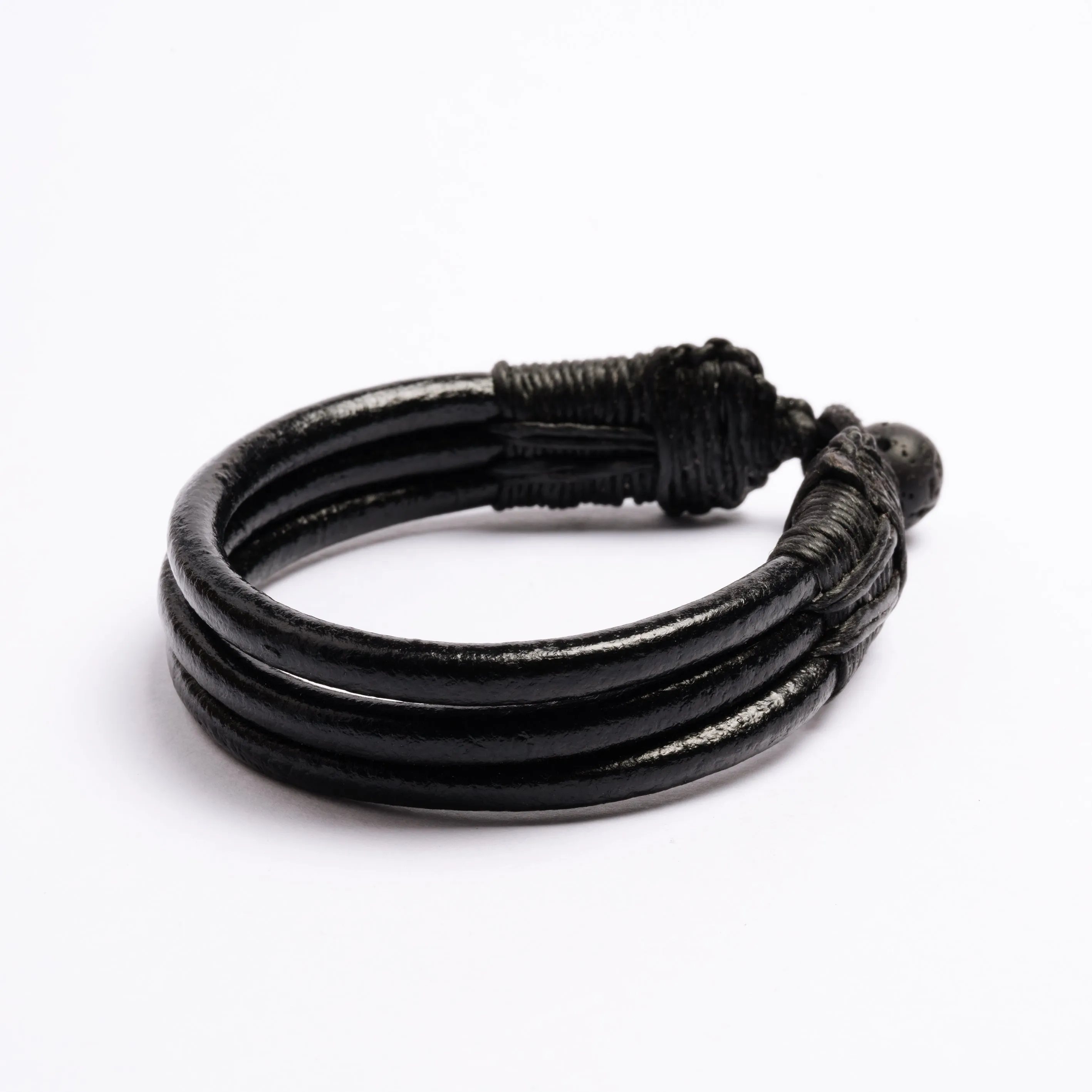 Three Cords Leather Bracelet