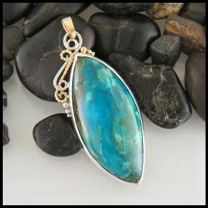 Turquoise Mermaid Pendant