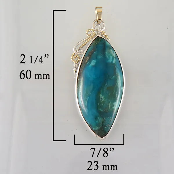 Turquoise Mermaid Pendant